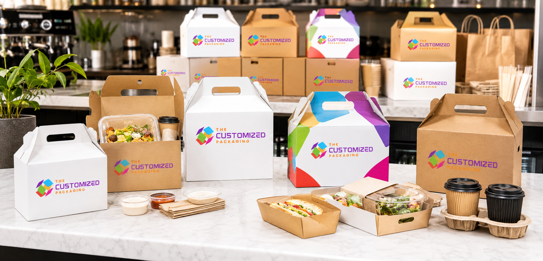 Wholesale Restaurant Takeout Gable Boxes